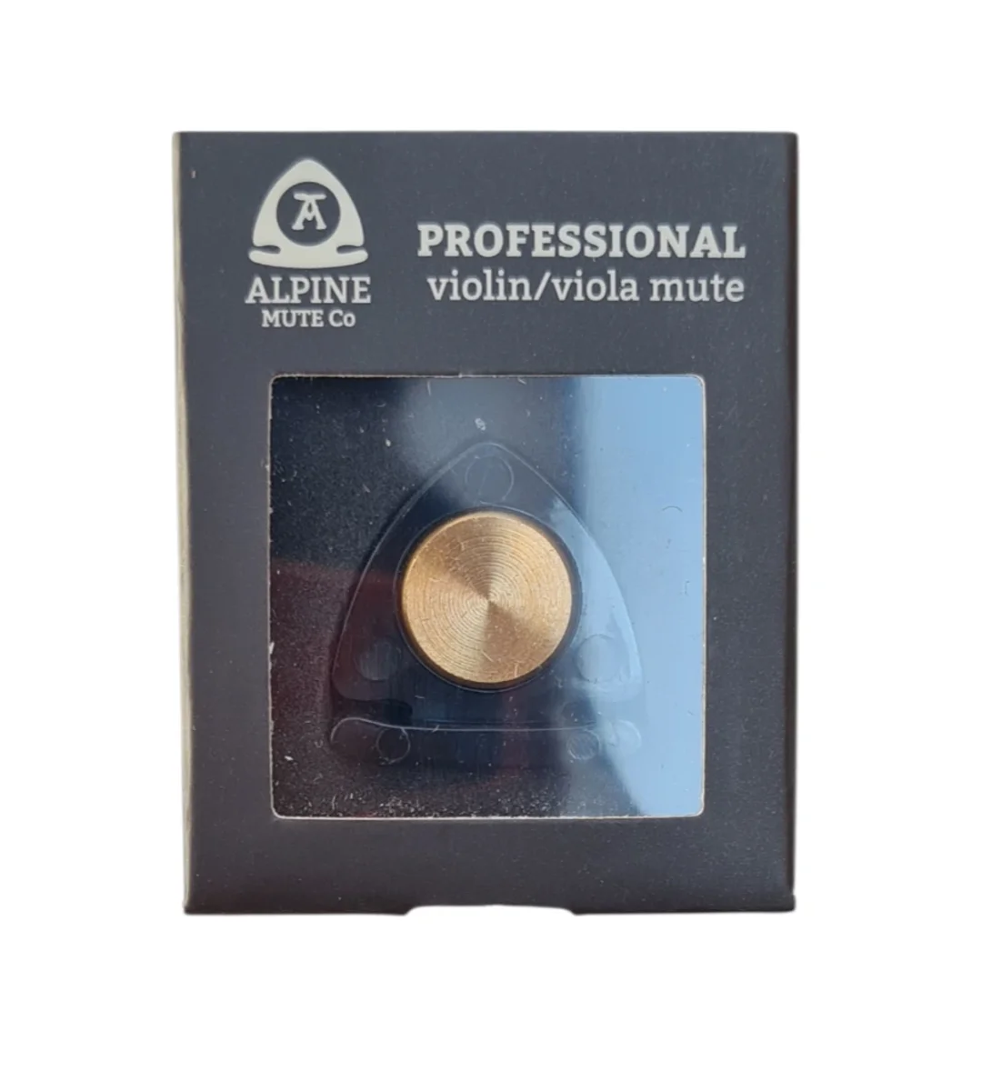 Sordina Alpine Professional p. violín y viola negra