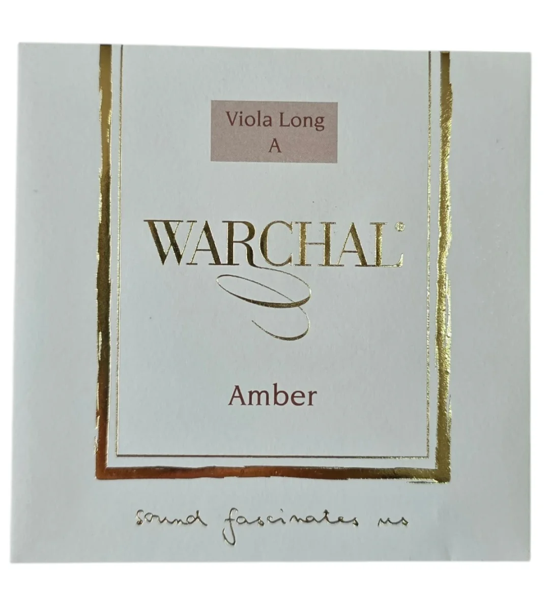 Cuerda LA p. viola amber long