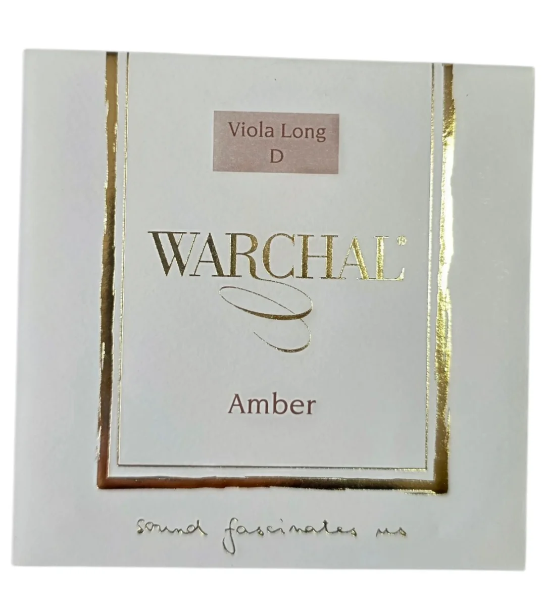 Cuerda RE p. viola amber long