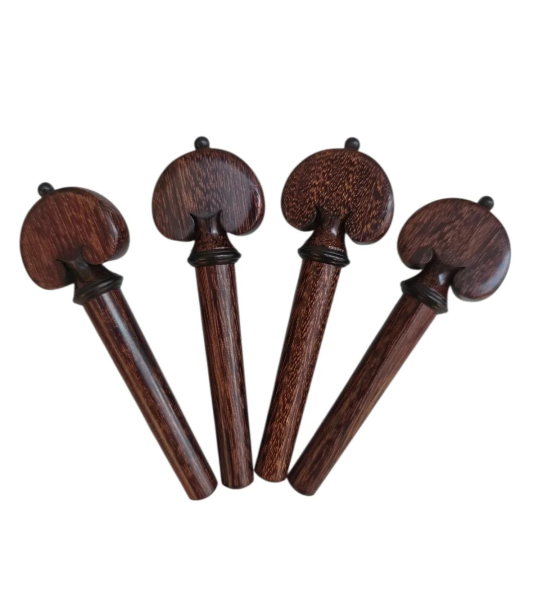 Jgo clavijas acura violin corazón, tintul con ébano