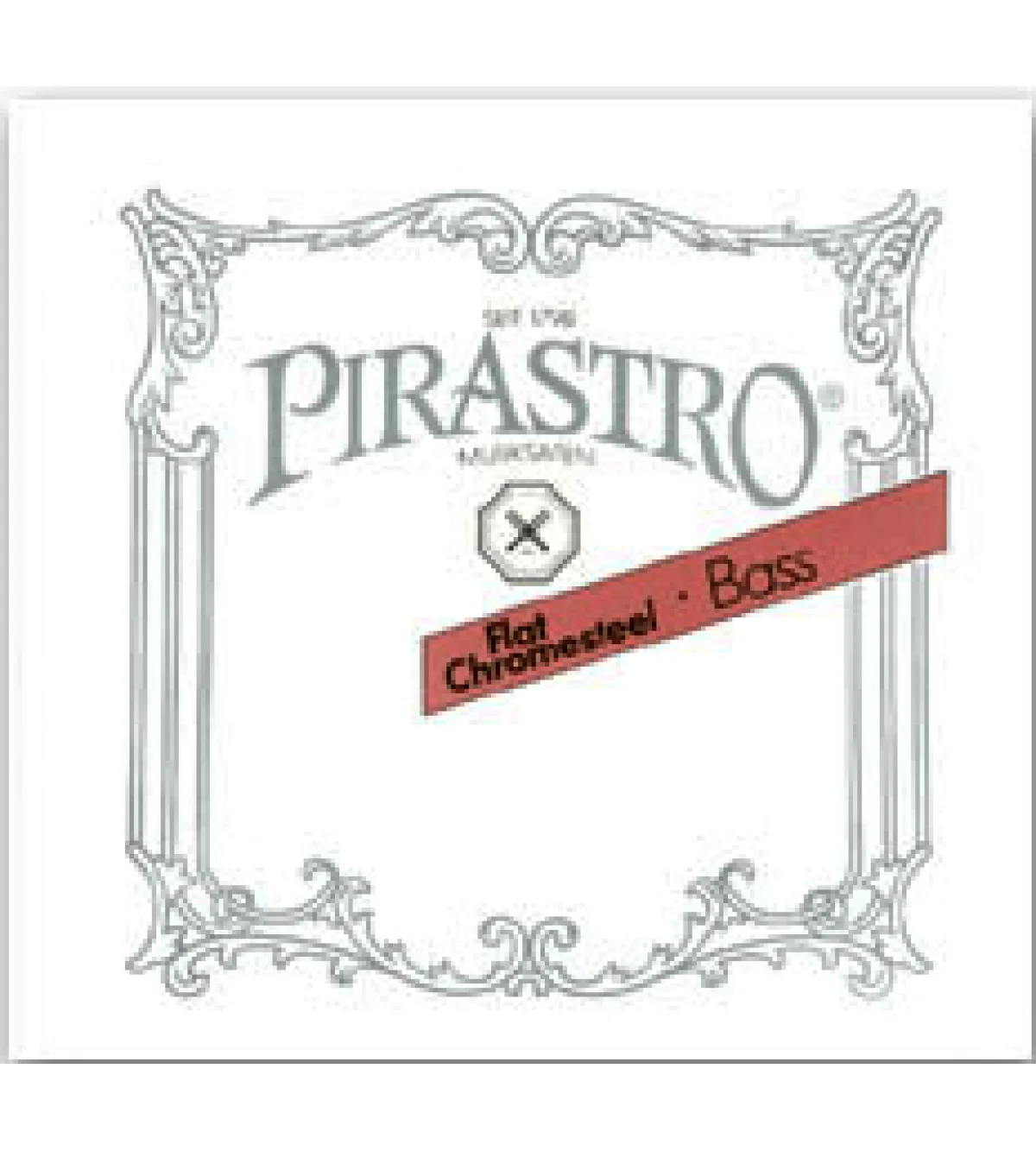 JUEGO de cuerdas contrabajo, Flat-Chromsteel, SOLO