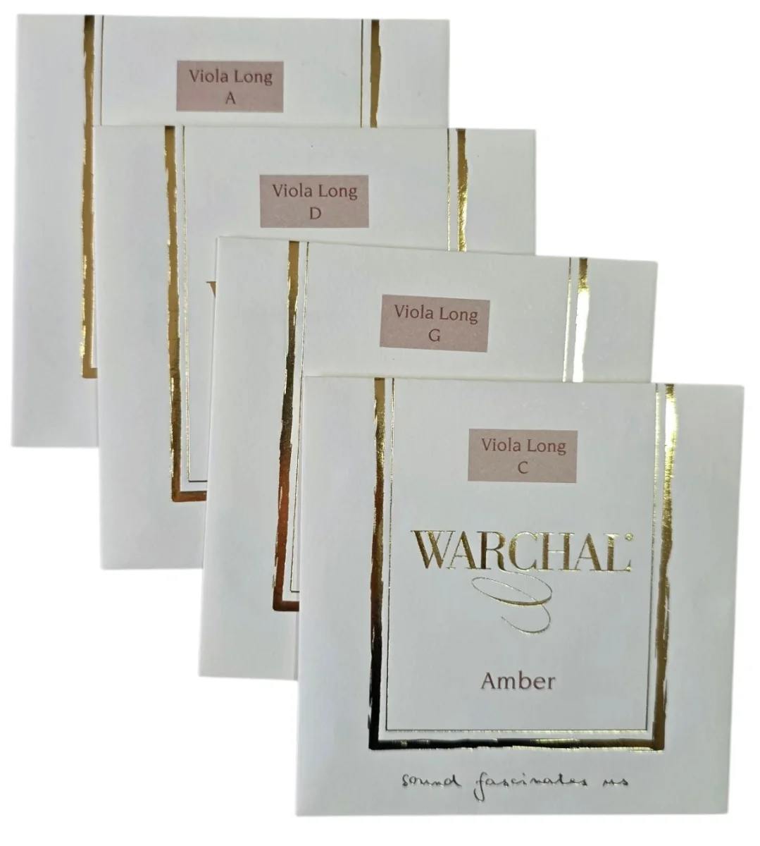 Juego de Cuerdas p. viola Amber Long