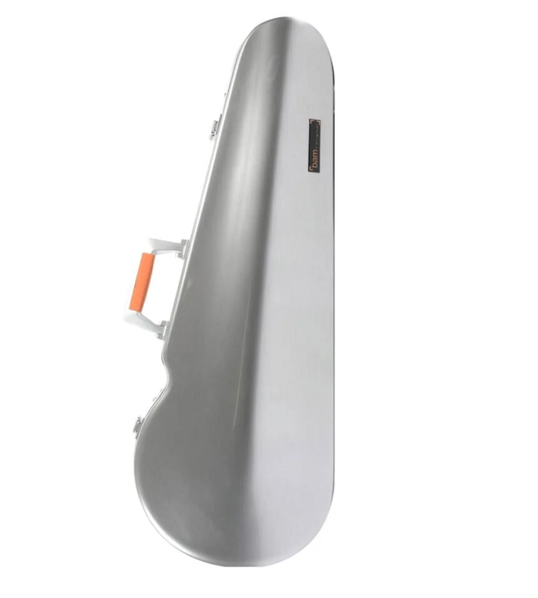 Estuche para viola BAM Defense contoured, plateado/naranja