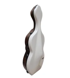 Estuche cello BAM Bonbon, Blanco/café 4.5KG