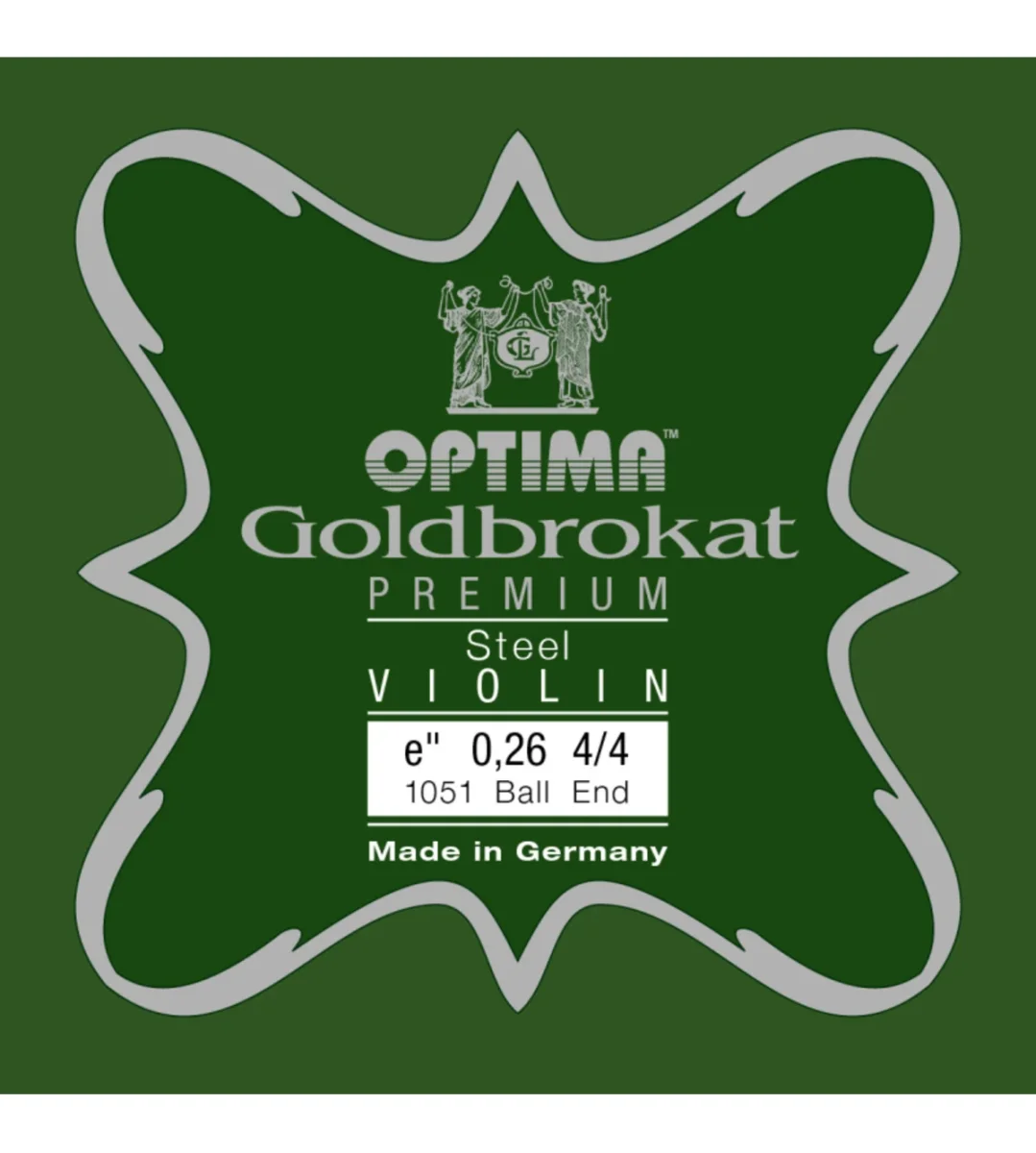Cuerda de MI p. violín optima Premium acero ball