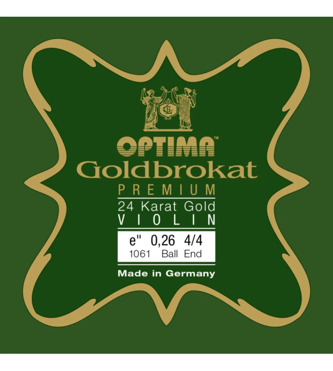 Cuerda de MI p. violín optima premium oro