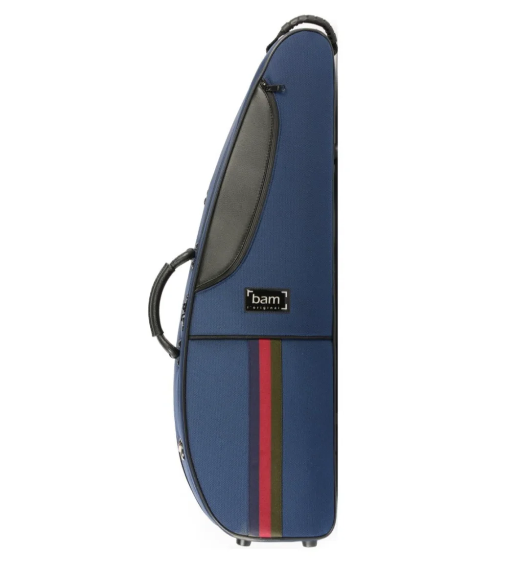 Estuche para violín BAM Saint Germain en forma de gajo, azul