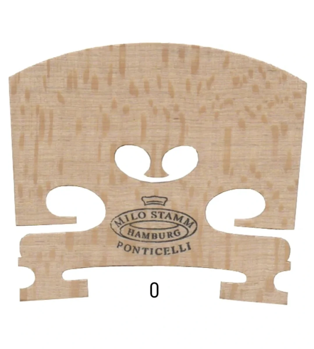 Puente MS violín ROYAL O, corazón S, 41,5 mm