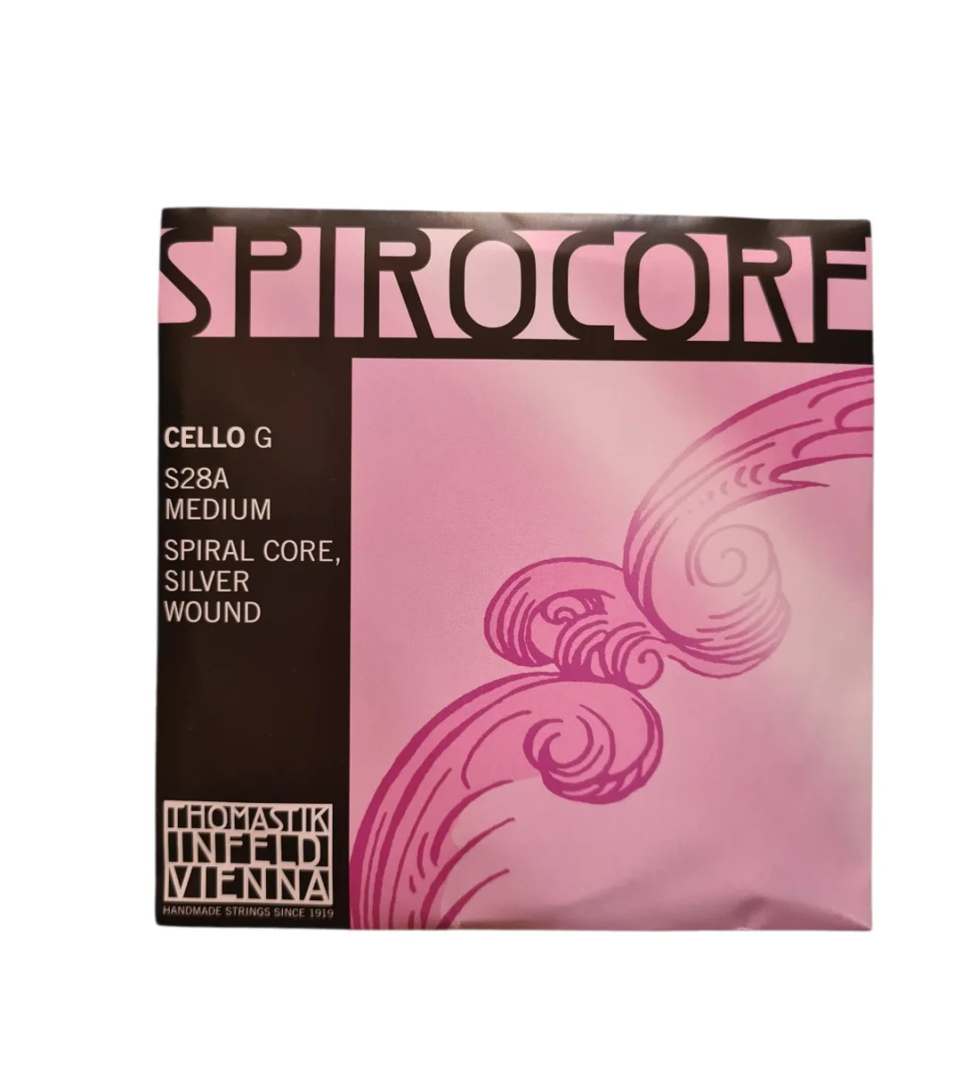 Cuerda SOL violonchelo Spirocore, plata