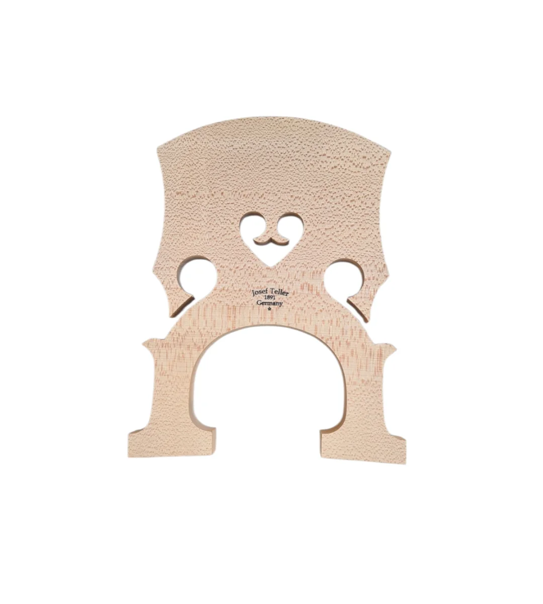 Puente mod. francés con madera selecta  p. contrabajo 3/4 de 5 cuerdas