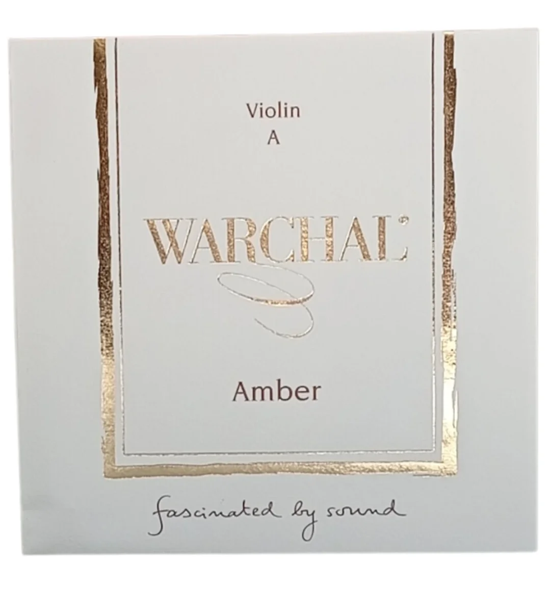 Cuerda de LA p. violín, Amber