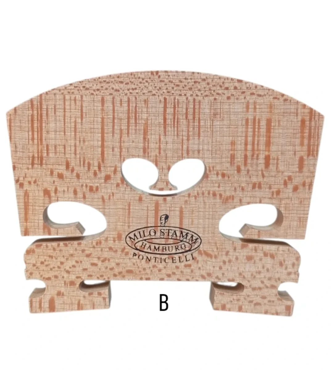 Puente MS violín PREMIUM B, corazón H, 41 mm