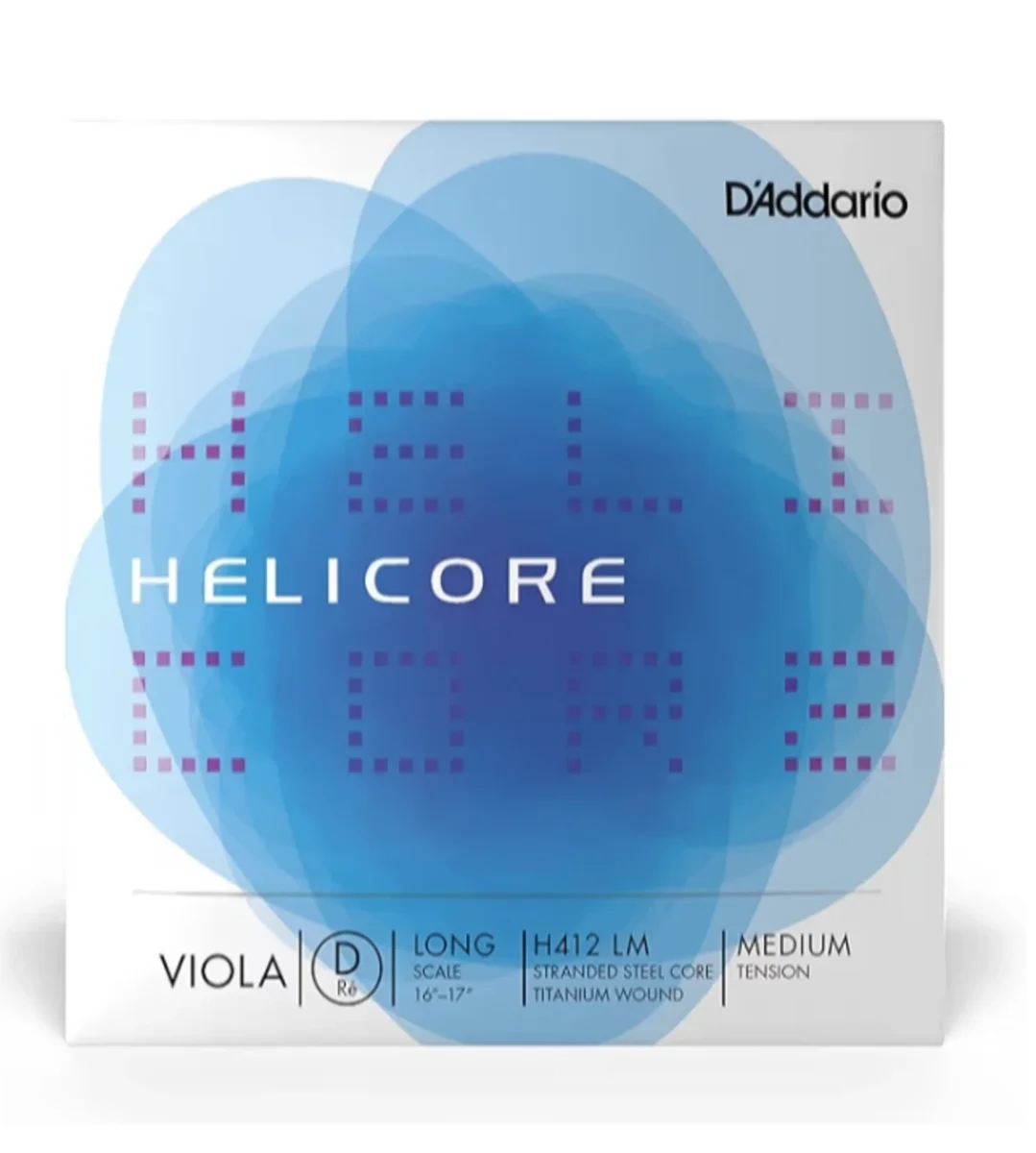 Cuerda RE p. viola, Helicore long