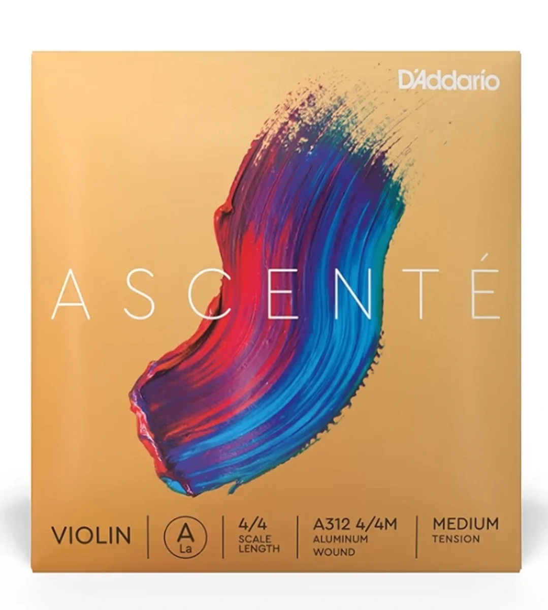 Cuerda LA p. violín, Ascente