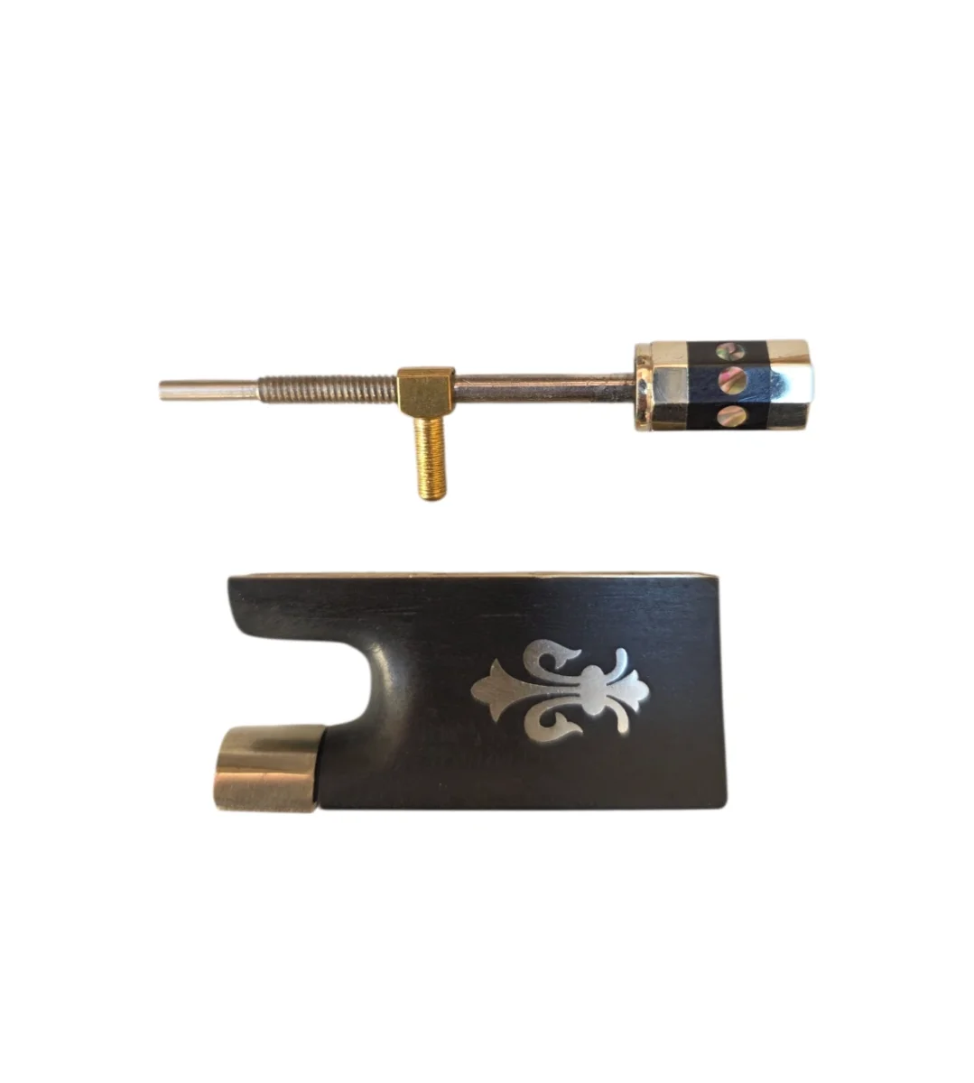 talón p. violín flor de lis