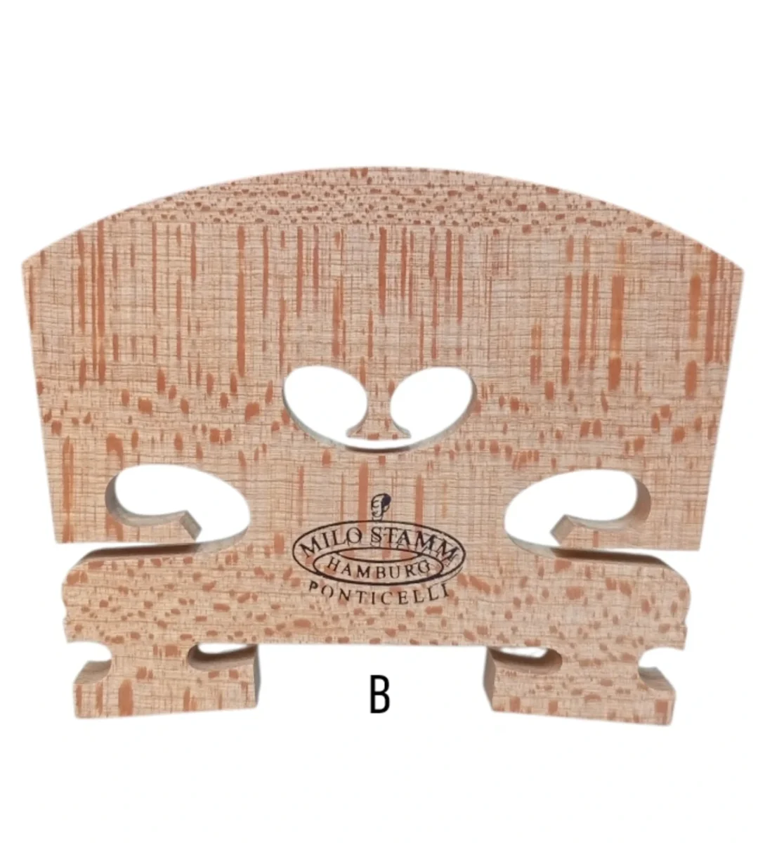 Puente MS viola PREMIUM B, corazón S, 49 mm