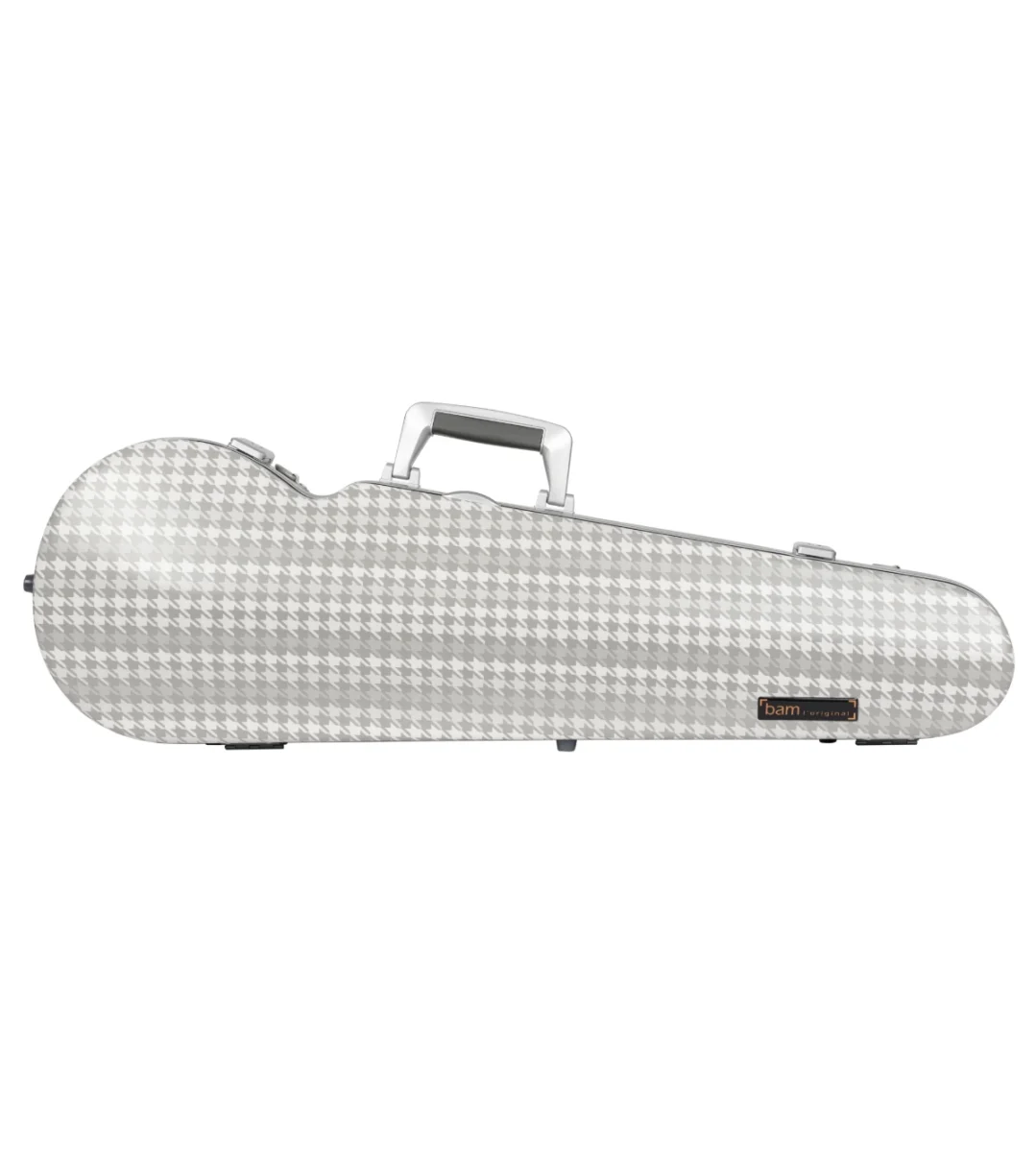Estuche violín BAM Cabourg contoured, gris/blanco