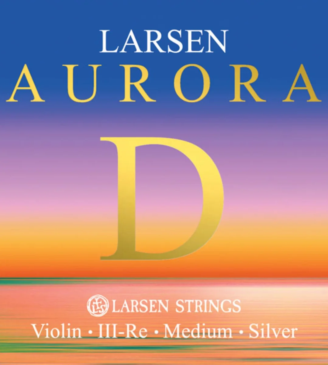 Cuerda RE plata p. violín,  Aurora