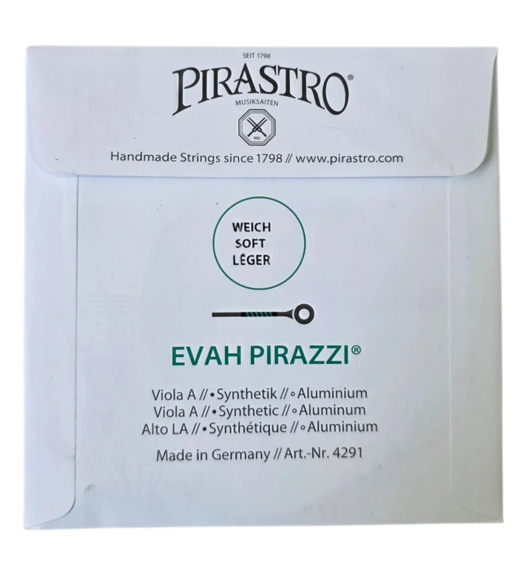 Cuerda LA p. viola evah pirazzi aluminio