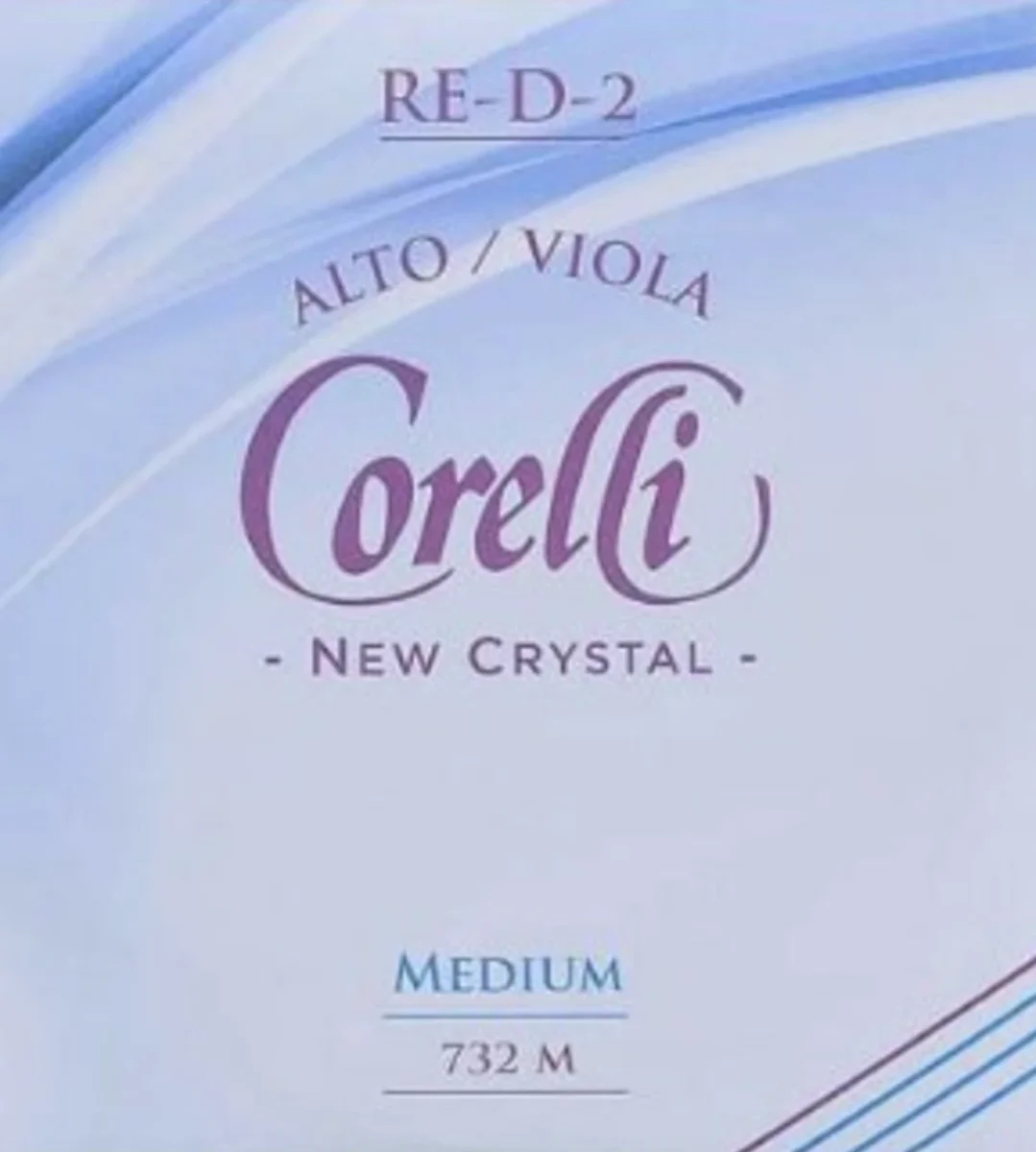 Cuerda RE p. viola Crystal