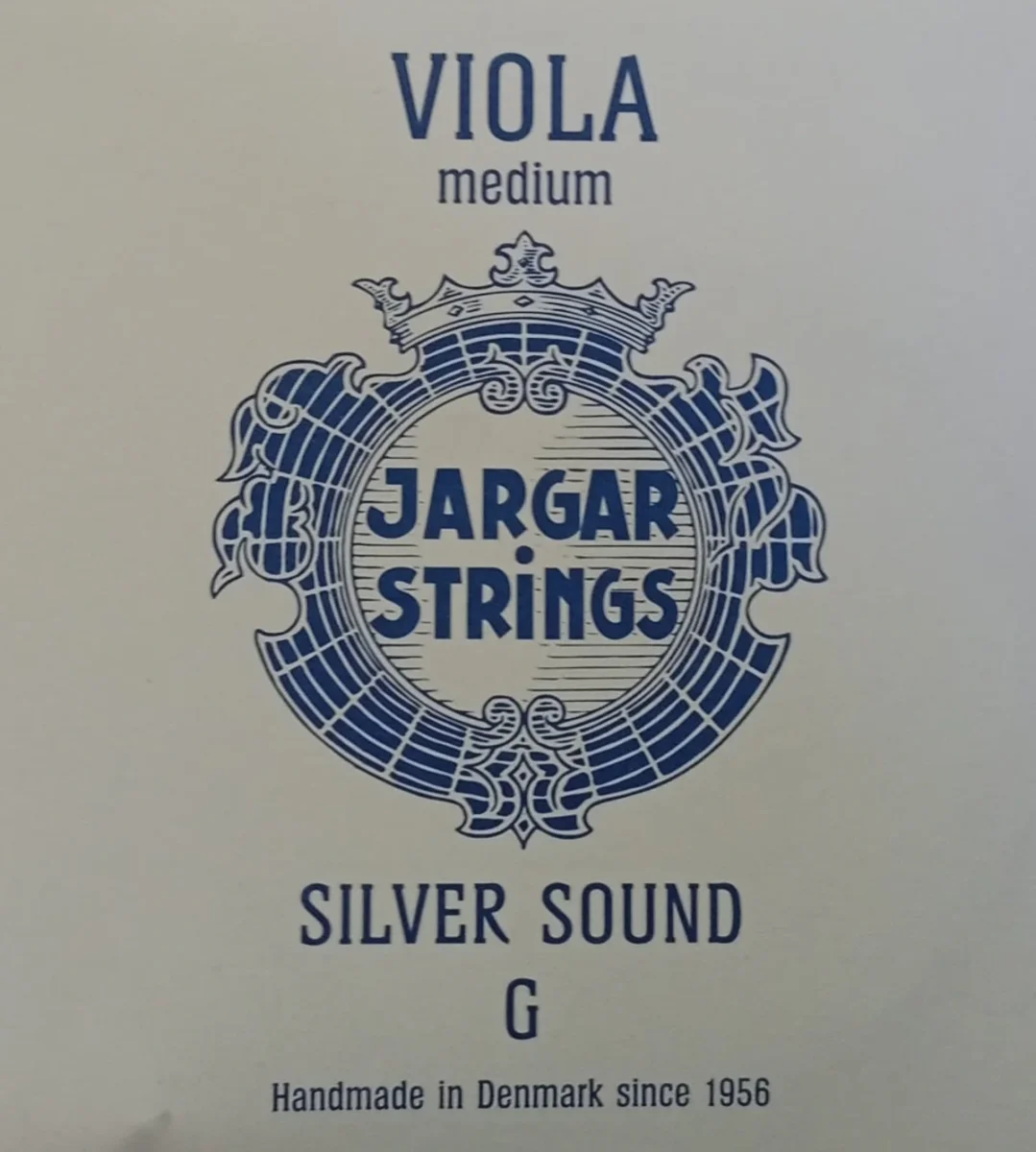 Cuerda SOL p. viola, Jargar PLATA
