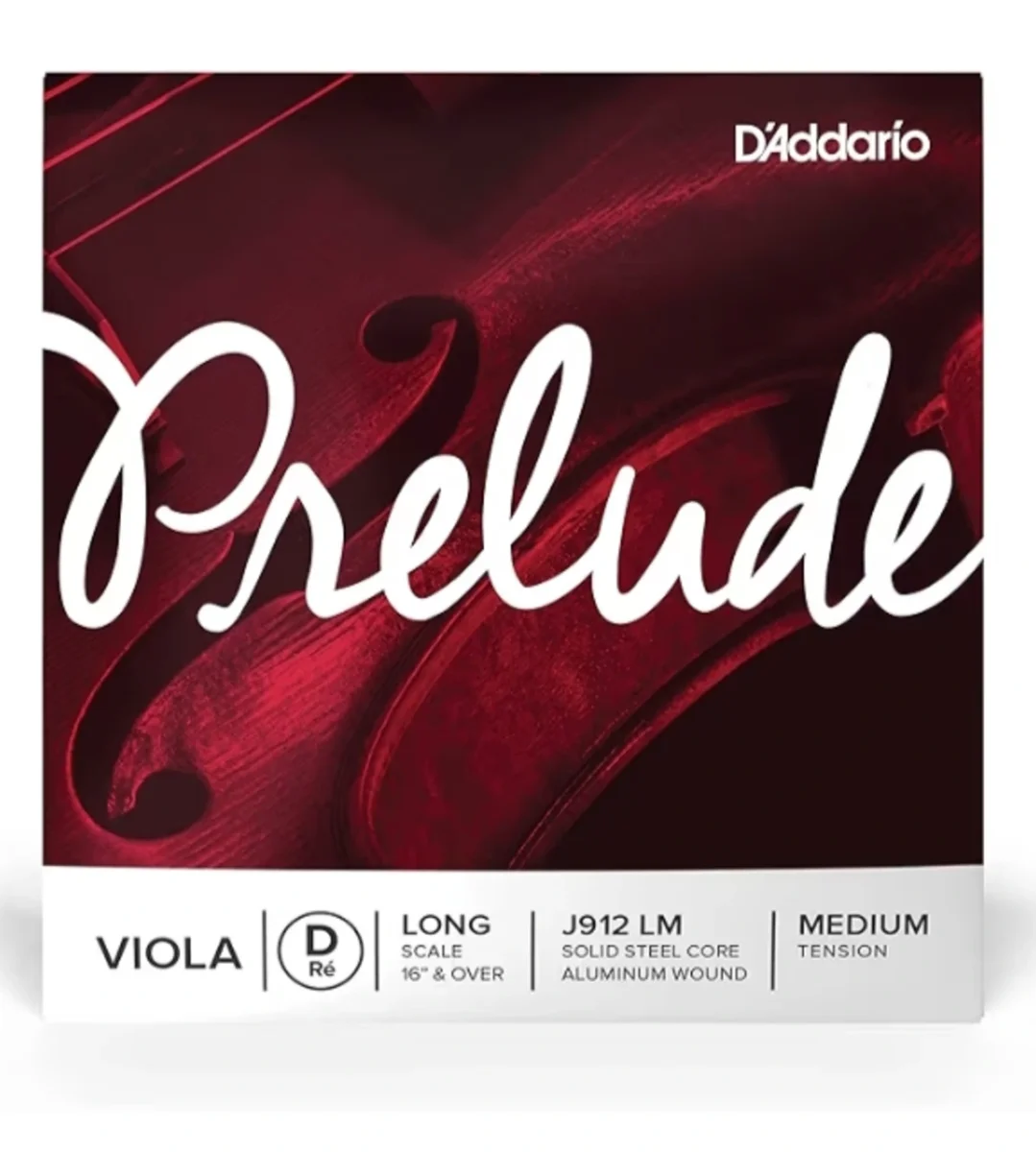 Cuerda RE p. viola Prelude long