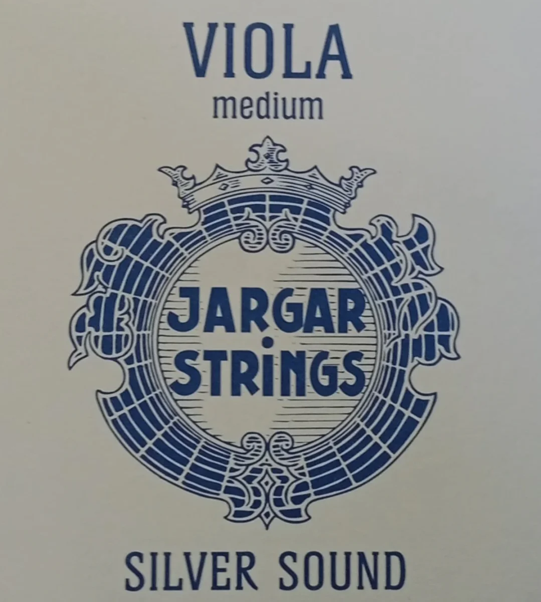 JUEGO de cuerdas p. viola, Jargar plata