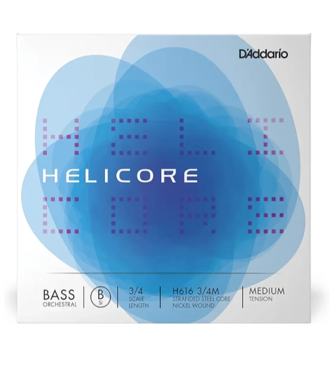 Cuerda SI baja, p. contrabajo Helicore