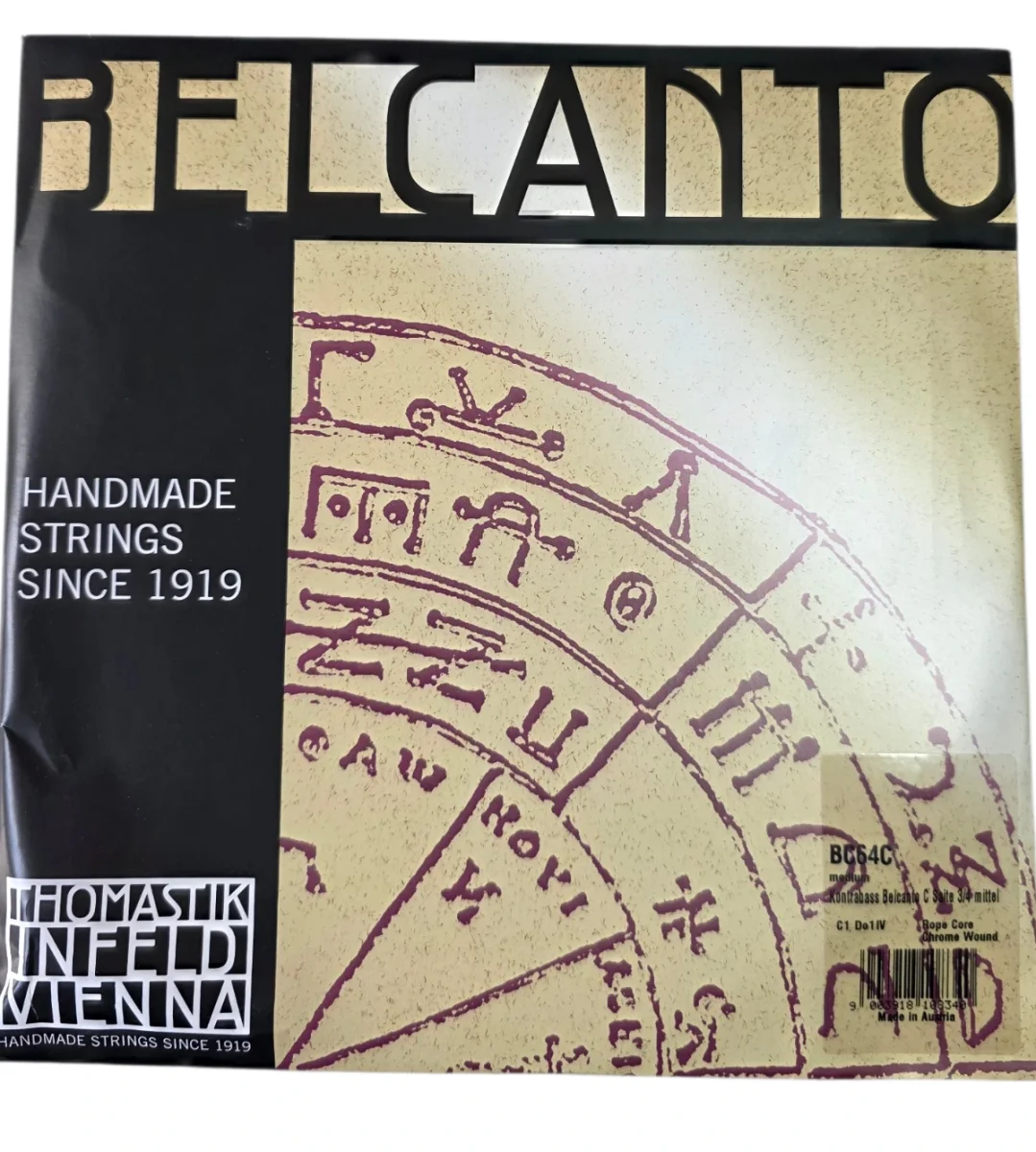 Cuerda DO extensión, Belcanto orquesta