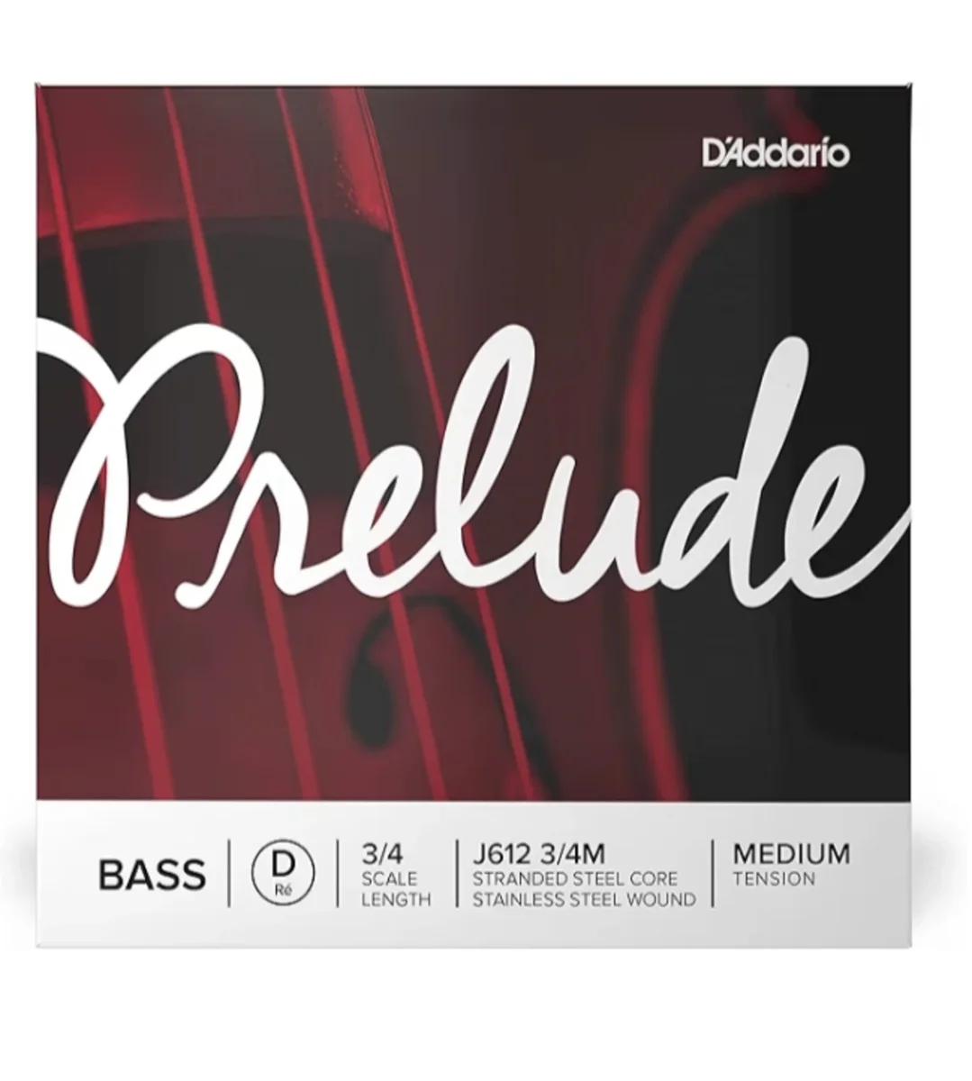 Cuerda RE p. contrabajo, Prelude