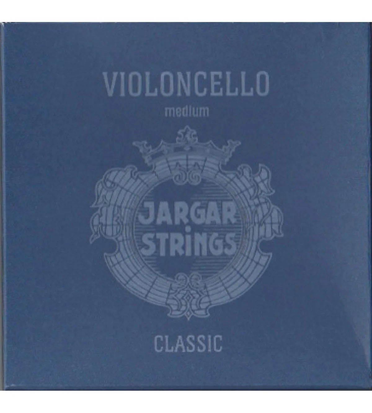 JUEGO de cuerdas p. chelo, Jargar, plata