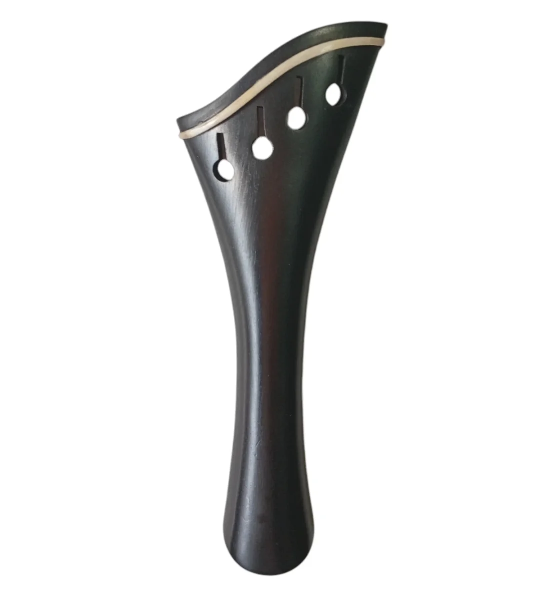 Cordal arpa viola, ébano tira blanca