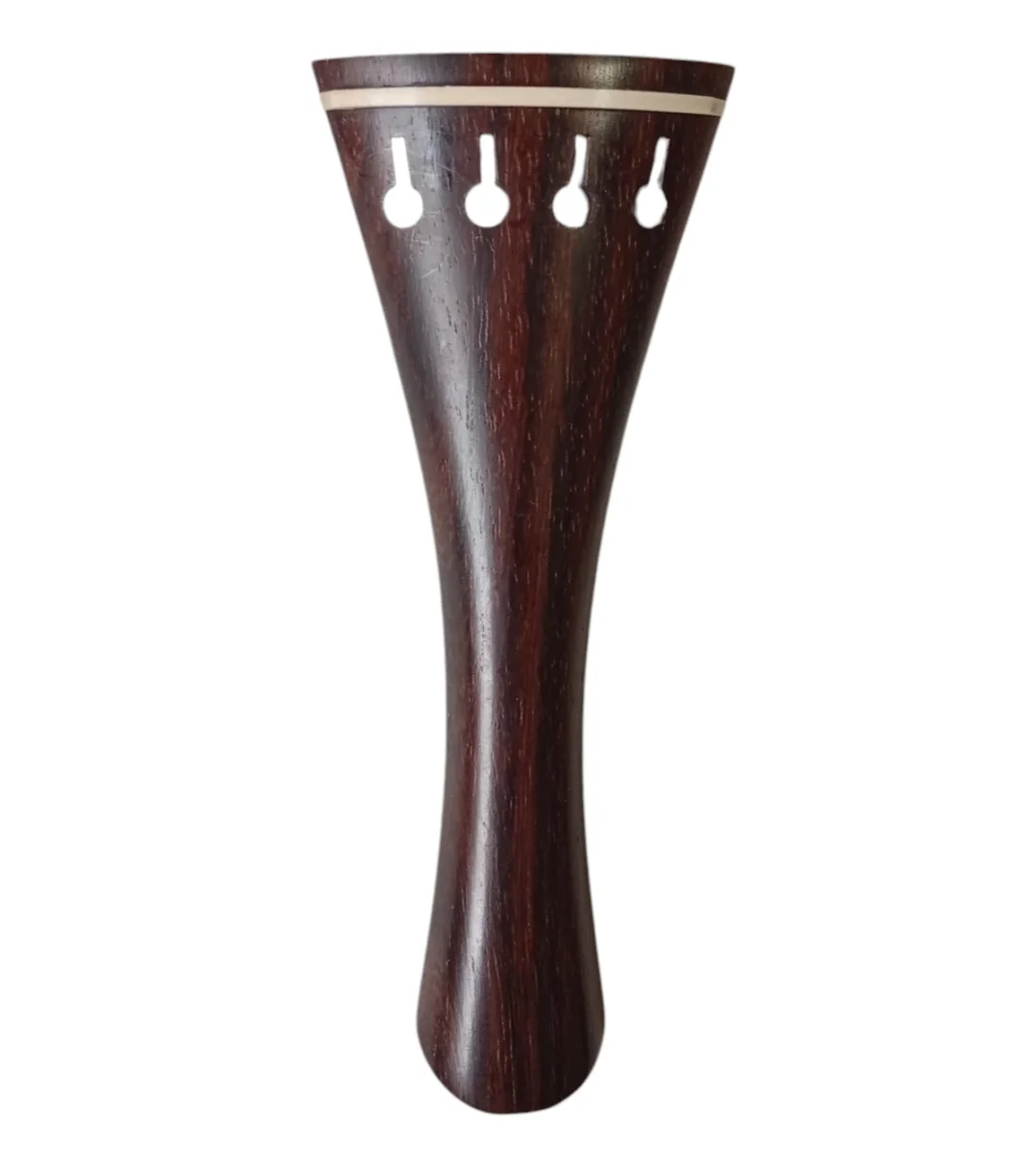 Cordal francés violín, palisandro tira blanca