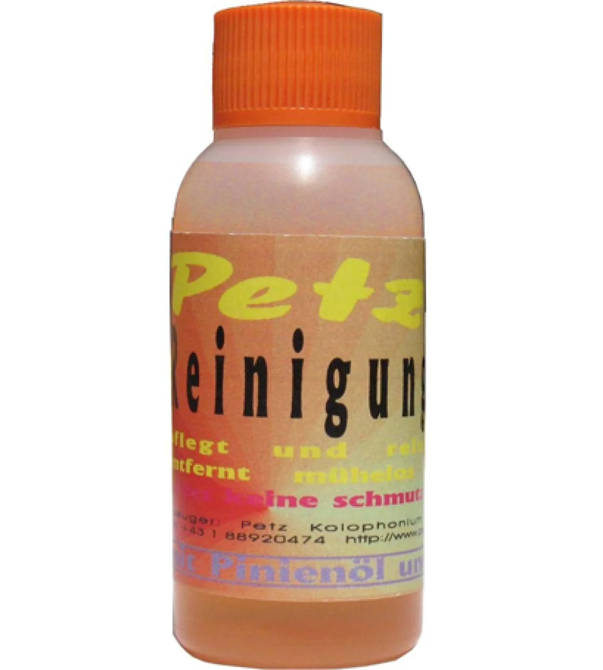 Limpiador Petz Polish a base de aceita de pino, 50 ml