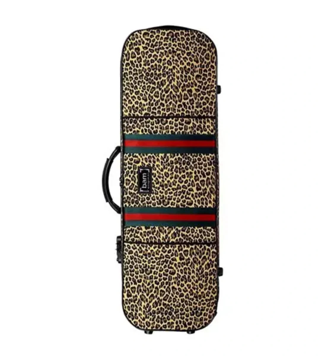 Estuche para violín BAM Leo Stylus rectangular, leopardo