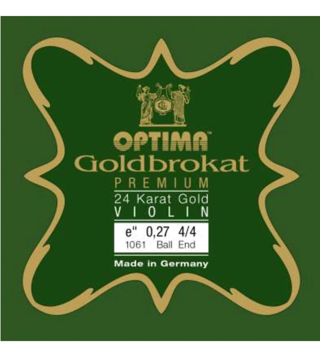 Cuerda de MI p. violín optima premium oro ball 27