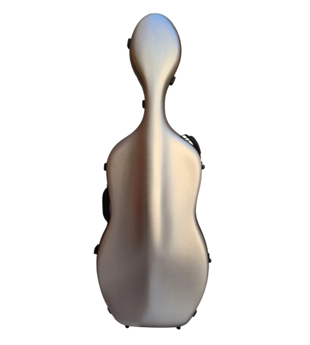Estuche para violonchelo, sin marca, plata