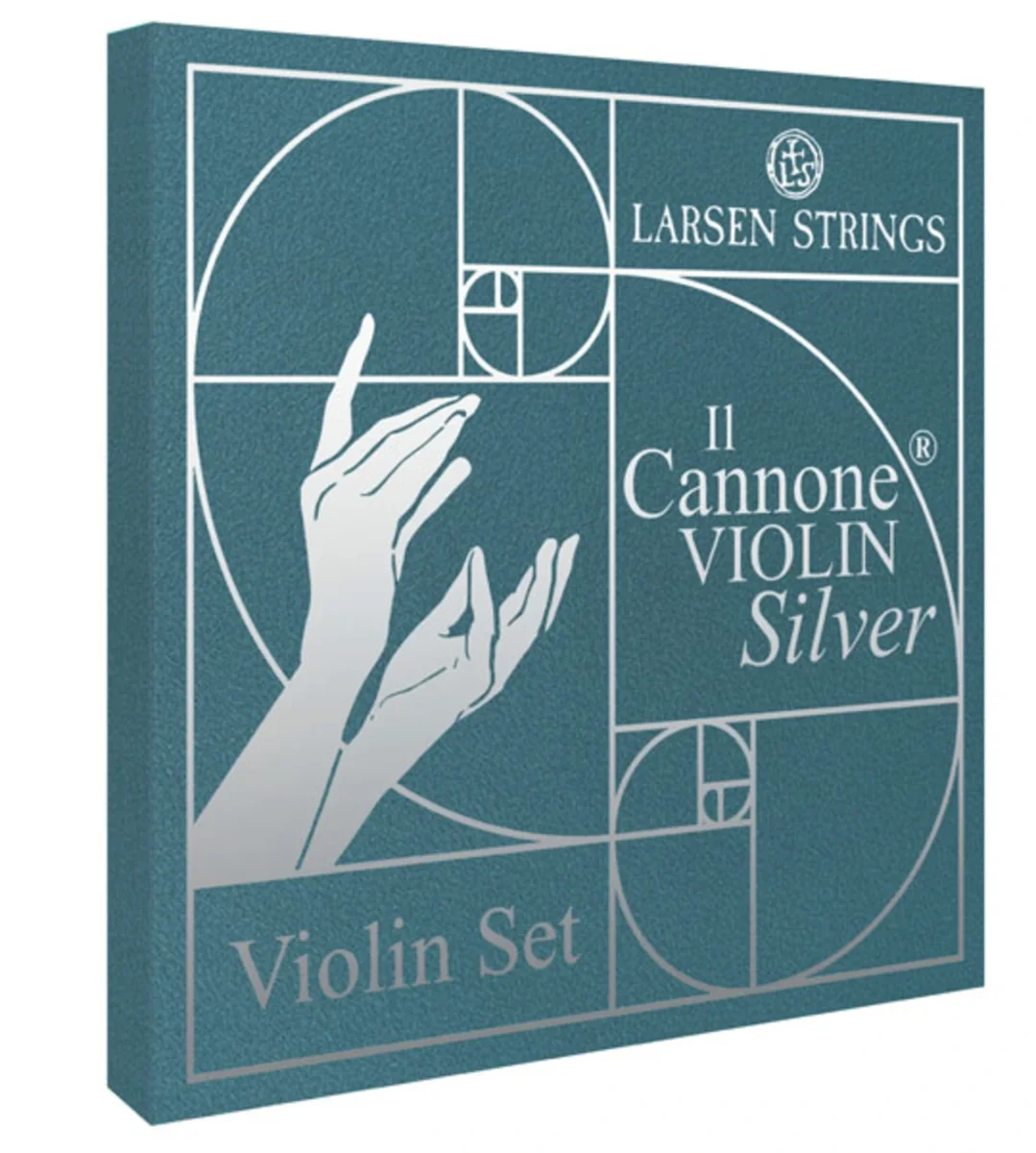 Juego de cuerdas larsen il cannone silver