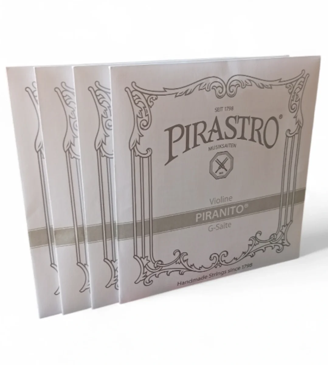 JUEGO de cuerdas p. violín 4/4, Piranito LA chromo