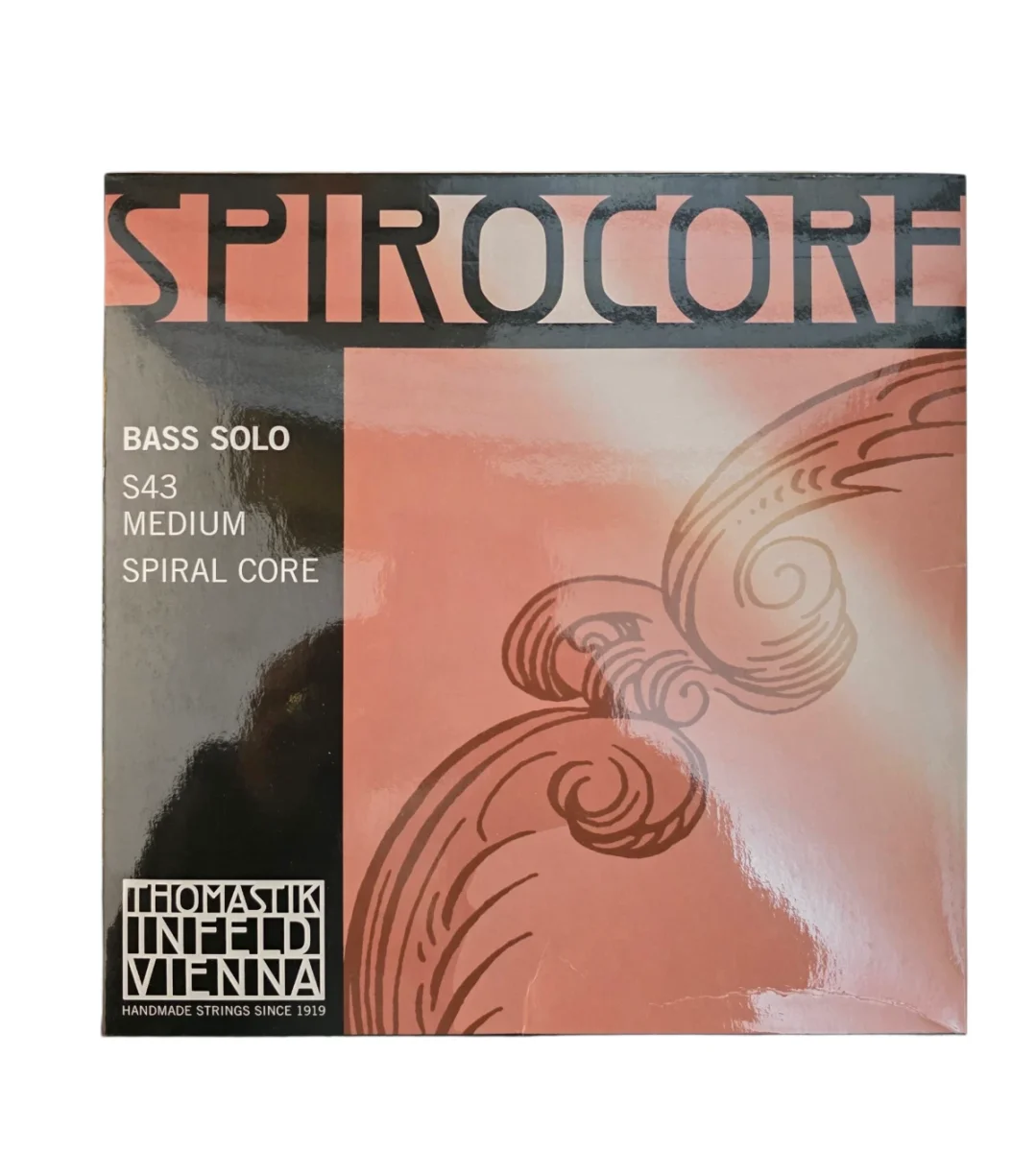 JUEGO de cuerdas p. CB 4/4 SOLO, Spirocore