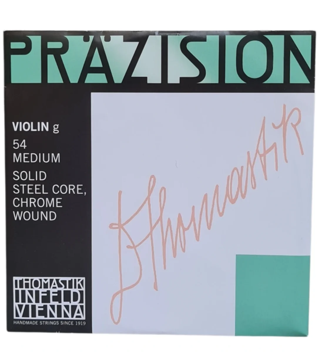 Cuerda SOL p. violín, Präzision