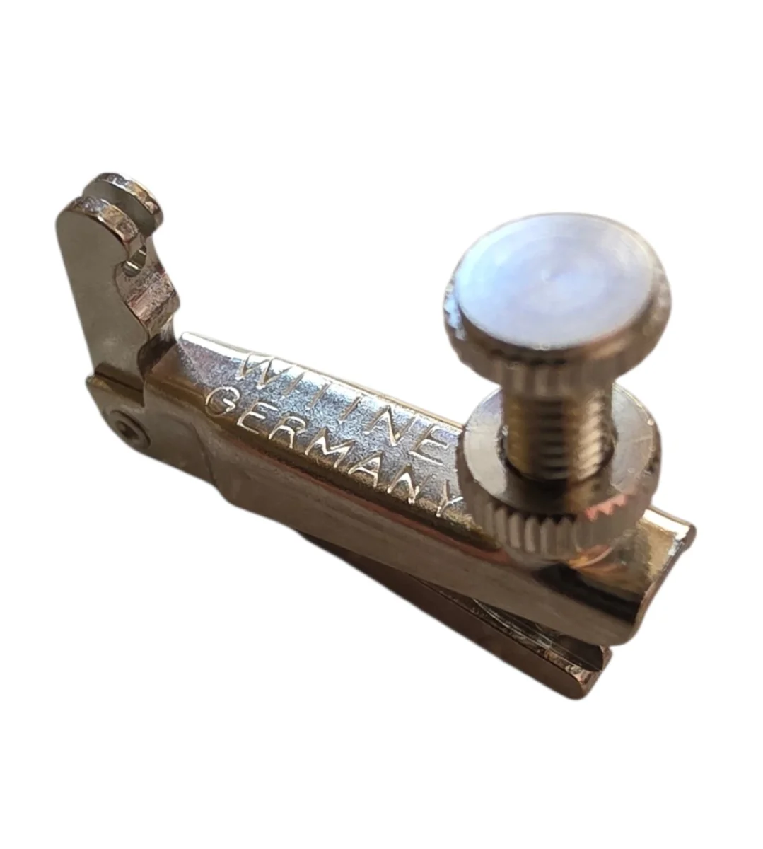 Afinador mod. Fix niquelado, violín 4/4-3/4